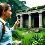 아키에이지 신규 콘텐츠 추천 - Exploring New Lands**

"A female archaeologist, fully clothed in appropriate attire for exploration,...
