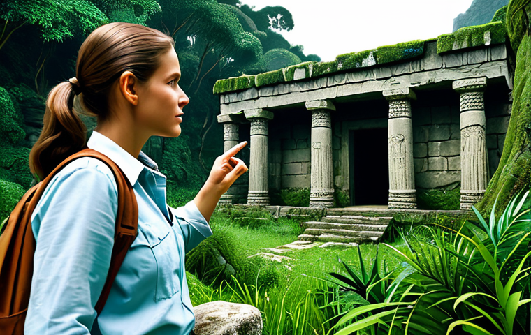 아키에이지 신규 콘텐츠 추천 - Exploring New Lands**
"A female archaeologist, fully clothed in appropriate attire for exploration,...
