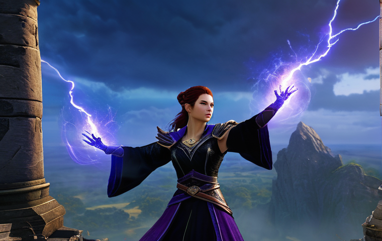 아키에이지 직업별 DPS 순위 - **ArcheAge Darkrunner in Action:** A dynamic, full-body shot of a male Darkrunner character from Arc...
