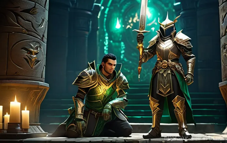 아키에이지 PvE 던전 공략 - **Prompt:** "A highly agile female Darkrunner character from ArcheAge is depicted in a dynamic, acti... 아키에이지 PvE 던전 공략 - **Prompt:** "A highly agile female Darkrunner character from ArcheAge is depicted in a dynamic, acti...