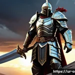 아키에이지 무기별 스킬 추천 - **Prompt 1: The Valiant Two-Handed Warrior**
    "A powerful, battle-hardened male warrior, standing...