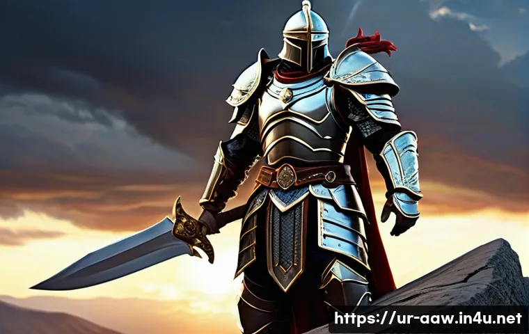 아키에이지 무기별 스킬 추천 - **Prompt 1: The Valiant Two-Handed Warrior**
"A powerful, battle-hardened male warrior, standing...