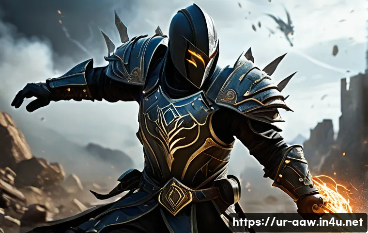 아키에이지 영웅 스킬 조합 - **Prompt for a Darkrunner in Dynamic Combat:**
"A male Darkrunner, clad in intricate, dark leath...