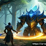 아키에이지 최적의 전투 시스템 - **A Diverse ArcheAge Team in Action**
    A vibrant, dynamic illustration of a diverse ArcheAge part...